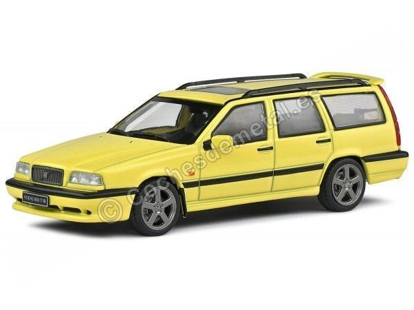 Cochesdemetal.es 1995 Volvo 850 T5-R 2.3L 20V Turbo Amarillo Crema 1:43 Solido S4310601