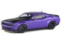 Cochesdemetal.es 2008 Dodge Challenger SRT Demon V8 6.2L Violeta Metalizado 1:43 Solido S4310302