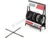 Expositor de Ruedas BBS con Dos Ejes y Cuatro Ruedas 1:18 IXO Models SET009W