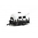 Cochesdemetal.es 1961 Caravana Airstream 16 Bambi "Hitched Homes series 12" 1:64 Greenlight 34120E