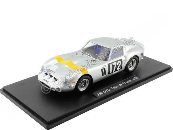 Cochesdemetal.es 1964 Ferrari 250 GTO Nº172 Bianchi/Bergero Ganador Rallye Tour de France 1:18 KK-Scale KKDC180734