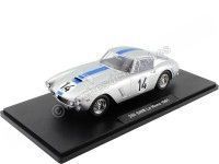 Cochesdemetal.es 1961 Ferrari 250 GT SWB Competizione Nº14 Noblet/Guichet 24h. LeMans Gris/Azul 1:18 KK-Scale KKDC180862
