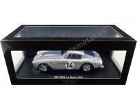 1961 Ferrari 250 GT SWB Competizione Nº 14 Noblet/Guichet 24h. De LeMans Plateado/Azul 1:18 KK-Scale 180862