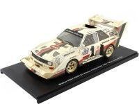 Cochesdemetal.es 1987 Audi Sport Quattro S1 E2 Nº1 Walter Röhrl Ganador Pikes Peak Versión Sucio 1:18 CMR190