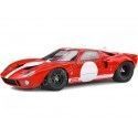 Cochesdemetal.es 1966 Ford GT 40 MK I Racing Rojo/Blanco 1:18 Solido S1803005