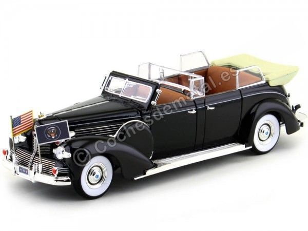 Cochesdemetal.es 1939 Lincoln Sunshine Special Limousine 1:24 Lucky Diecast 24088