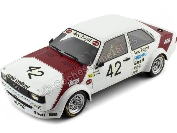 Cochesdemetal.es 1980 Audi 80 GTE (B2) Gr.2 Nº42 Seikel/Trint ETCC República Checa 1:18 Premium ClassiXXs PCL30227