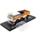 Cochesdemetal.es 1968 Tatra 813 6x6 3 Ejes Naranja/Blanco 1:43 IXO Models TRU039