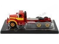 1953 Cabeza Tractora Mack B61 de 3 Ejes Rojo/Amarillo 1:43 IXO Models TR131