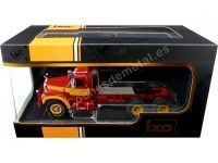 1953 Cabeza Tractora Mack B61 de 3 Ejes Rojo/Amarillo 1:43 IXO Models TR131