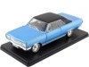 Cochesdemetal.es 1965 Opel Diplomat A V8 Coupe Azul Metalizado 1:24 WhiteBox 124137-O