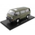 Cochesdemetal.es 1987 Volkswagen Bus T3 Syncro Verde Oscuro Mate 1:18 KK-Scale KKDC180963