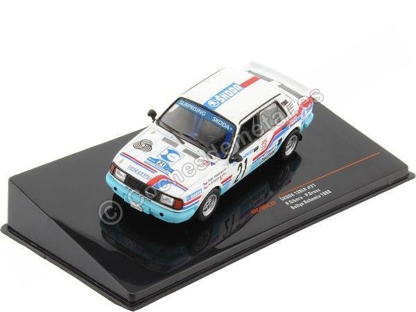 Cochesdemetal.es 1988 Skoda 130 L Nº 21 Sibera/Gross Rallye Bohemia 1:43 IXO Models RAC408C.22