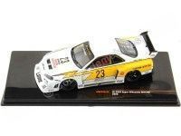 2020 Nissan Super Silhouette Skyline LB-Works LB-ER34 Nº23 Blanco/Amarillo 1:43 IXO Models MOC326