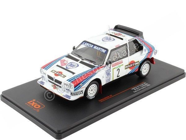 Cochesdemetal.es 1986 Lancia Delta S4 Nº2 Alen/Kivimäki Ganador Rallye SanRemo 1:24 IXO Models 24RAL022A.22