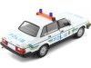 1986 Volvo 240 GL "Policía de Suecia" Blanco 1:24 Welly 24102SP