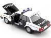 1986 Volvo 240 GL "Policía de Noruega" Blanco/Negro 1:24 Welly 24102NW