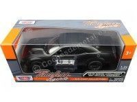 2018 Dodge Challenger SRT Hellcat Wide Body Negro Mate 1:24 Motor Max 79350