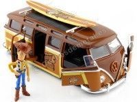 1963 Volkswagen VW T1 Bus + Fgura Woody Toy Story 1:24 Jada Toys 33176/253155000