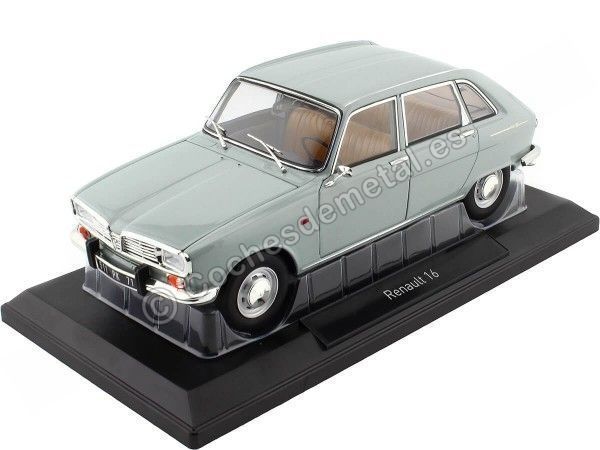 Cochesdemetal.es 1968 Renault 16 R16 Azul Claro 1:18 Norev 185131