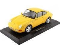 Cochesdemetal.es 1994 Porsche 911 Carrera Amarillo 1:18 Norev 187596