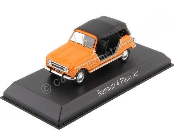 Cochesdemetal.es 1968 Renault 4 Plein Air Naranja 1:43 Norev 510044