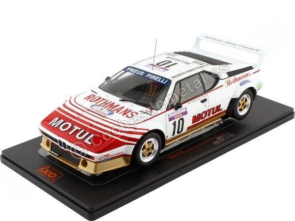 Cochesdemetal.es 1982 BMW M1 Nº10 Darniche/Mahe Rallye Tour de Corse 1:18 IXO Models 18RMC114.22