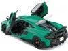 2018 McLaren 600LT Coupe Verde Napier 1:18 Solido S1804504