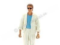 Figura de Resina Sonny Crockett De Pie "Miami Vice. Corrupción en Miami" 1:18 KK-Scale KKFIG003 Cochesdemetal.es