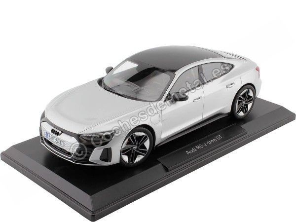 Cochesdemetal.es 2021 Audi RS e-Tron GT Gris Metalizado 1:18 Norev 188381