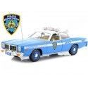 Cochesdemetal.es 1978 Dodge Monaco Police NYPD Azul/Blanco 1:18 Greenlight Artisan 19132