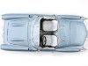 Cochesdemetal.es 1957 Chevrolet Corvette Convertible Azul-Blanco 1:18 Lucky Diecast 92018