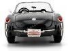 Cochesdemetal.es 1957 Chevrolet Corvette Convertible Negro-Blanco 1:18 Lucky Diecast 92018