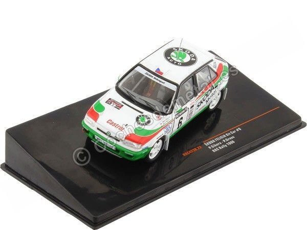 Cochesdemetal.es 1996 Skoda Felicia Kit Car Nº6 Sibera/Gross RAC Rallye 1:43 IXO Models RAC423B.22