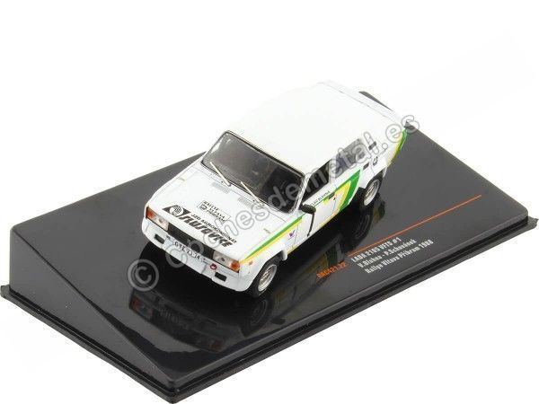 Cochesdemetal.es 1988 Lada VAZ 2105 VFTS Nº1 Blahna/Schovanek Ganador Rally Vltava Pribram 1:43 IXO Models RAC421.22