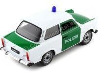 1963 Trabant 601 Policía Alemana Blanco/Verde 1:24 Welly 24037