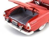 1955 Ford Thunderbird Convertible Rojo 1:18 Lucky Diecast 92068 Cochesdemetal 16 - Coches de Metal 