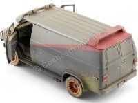 1983 GMC Vandura Cargo Van A-Team Equipo-A Sucia y Tiroteada 1:24 G...