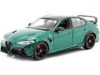 Cochesdemetal.es 2020 Alfa Romeo Giulia GTAm Verde Montreal Metalizado 1:18 Bburago 11049 01447