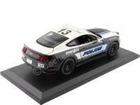 2015 Ford Mustang GT 5.0 Police Blanco/Negro 1:18 Maisto Special Edition 31397