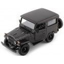 Cochesdemetal.es 1974 Toyota FJ40 Hard Top Negro Mate 1:24 Motor Max 79323