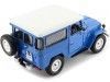 1974 Toyota FJ40 Hard Top Azul/Blanco 1:24 Motor Max 79323