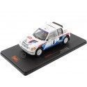 Cochesdemetal.es 1985 Peugeot 205 T16 Nº6 Salonen/Harjanne Rally Monte Carlo 1:24 IXO Models 24RAL024B