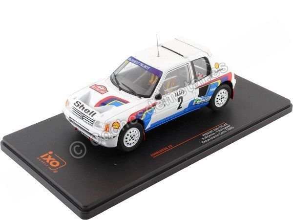 Cochesdemetal.es 1985 Peugeot 205 T16 Nº2 Vatanen/Harryman Ganador Rally Monte Carlo 1:24 IXO Models 24RAL024A