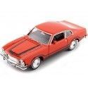 Cochesdemetal.es 1974 Ford Maverick Grabber Naranja/Negro 1:24 Motor Max 79043