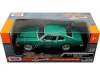 1974 Ford Maverick Grabber Verde/Negro 1:24 Motor Max 73332