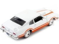 1974 Ford Maverick Grabber Blanco/Naranja 1:24 Motor Max 73332