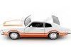 1974 Ford Maverick Grabber Blanco/Naranja 1:24 Motor Max 73332