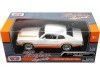 1974 Ford Maverick Grabber Blanco/Naranja 1:24 Motor Max 73332