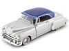 Cochesdemetal.es 1950 Chevrolet Bel Air Gris Metalizado/Azul 1:24 Motor Max 79026